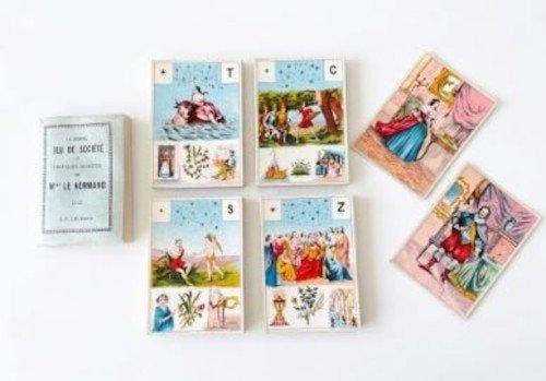 Mlle Le Normand - Speelkaarten - Grand Jeu de Mlle Lenormand, Antiek en Kunst, Antiek | Speelgoed