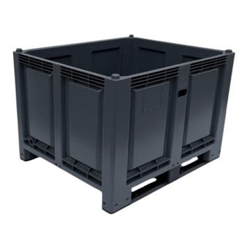 Kunststof palletbox PB010 - 2 sleden, Nieuw