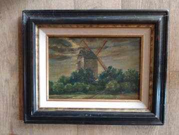 Rene Bruynseraede (1909-1991) - Molen te Brugge