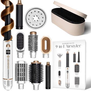 2dekans | Sansbeauté® 9-in-1 Airstyler met Diffuser en, Bijoux, Sacs & Beauté, Beauté | Soins des cheveux, Ophalen of Verzenden