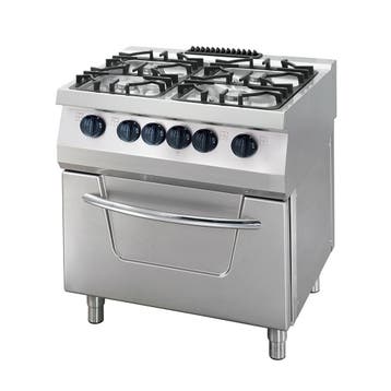 Heavy Duty Fornuis | Robuust gasfornuis | Elektrische oven, Verzenden