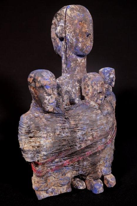 Figuur - Fon Statue - 31 cm - Benin, Antiek en Kunst, Kunst | Niet-Westerse kunst