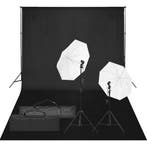 vidaXL Fotostudioset met verlichtingsset en achtergrond, Audio, Tv en Foto, Fotografie | Fotostudio en Toebehoren, Verzenden, Nieuw