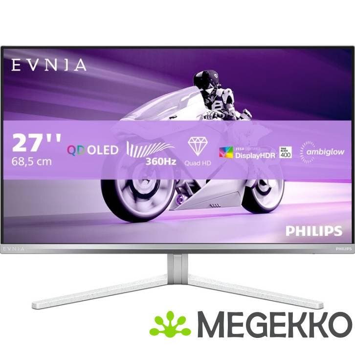 Philips Evnia 27M2N8500/00 27  Quad HD 360Hz OLED Monitor, Computers en Software, Overige Computers en Software, Nieuw, Verzenden
