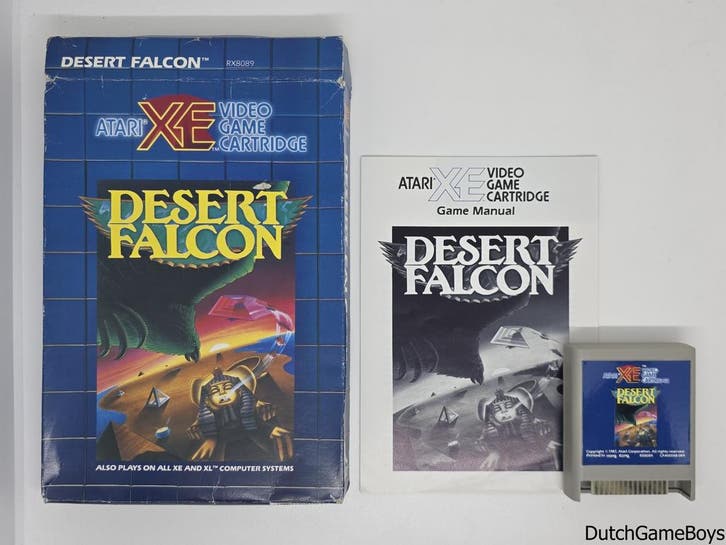Atari XE/XL - Desert Falcon, Consoles de jeu & Jeux vidéo, Consoles de jeu | Atari, Envoi