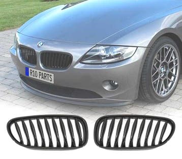 CALANDRES BMW Z4 E85 ROADSTER COUPE 03-09 NOIR BRILLANT, Verzenden, Nieuw