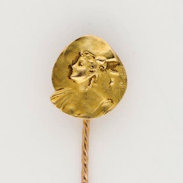 Bijou broche - 18 carats Or jaune, Or rose