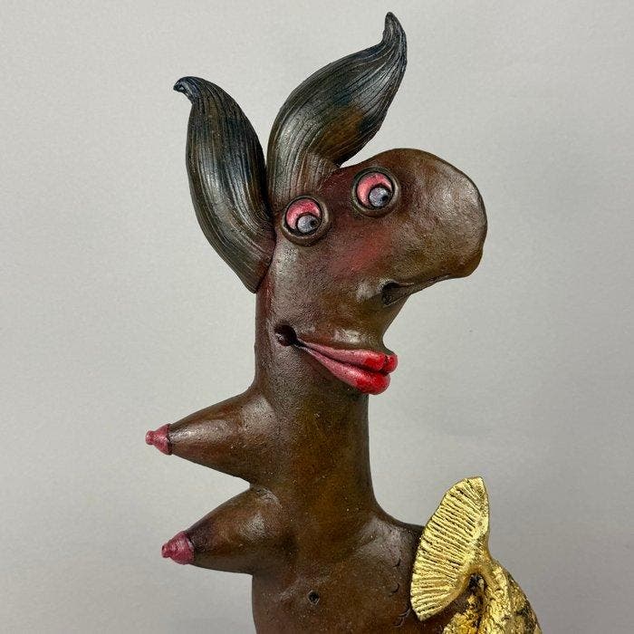 Alex Johanson - The Mermaid II - hand made, Antiek en Kunst, Kunst | Designobjecten