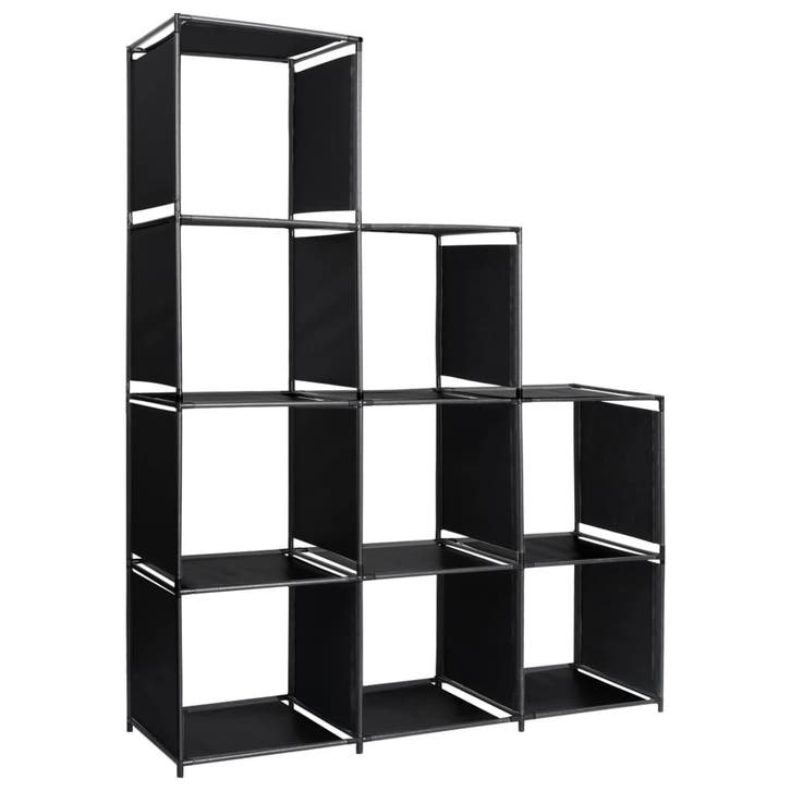 vidaXL Opbergkast trapvormig 130x45x170 cm stof, Maison & Meubles, Armoires | Bibliothèques, Envoi
