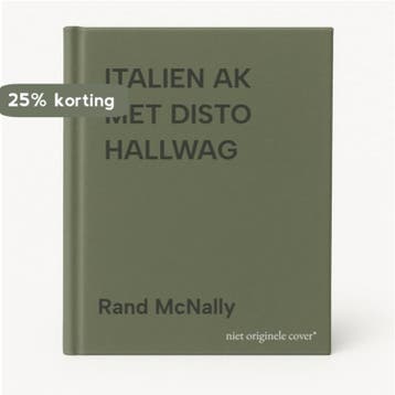 ITALIEN AK MET DISTO HALLWAG 9783828300262 Rand McNally, Livres, Verzenden, Rand McNally
