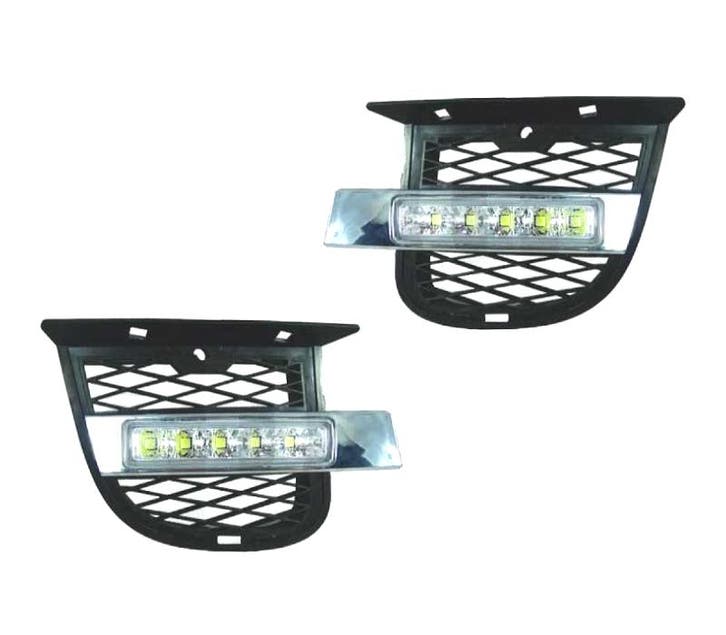 Grilles Feux Diurnes Led Pour Hyundai Tucson 04-10, Auto-onderdelen, Verlichting, Verzenden