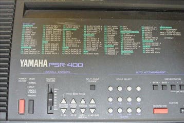 Yamaha - PSR-400 - - Clavier-synthétiseur - Japon - 1984