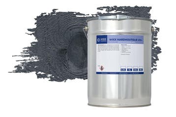 Wixx Hardhoutolie UV+ Zwart 10L, Doe-het-zelf en Bouw, Verzenden, Nieuw, Zwart