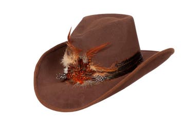 Cowboy Hoed Veren, Verzenden, Nieuw