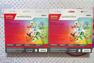 Pokémon - 2 Blisterverpakking - Collezione Illustrazione, Nieuw