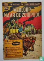 Oom Wim verhalen - Wedloop naar de Zuidpool - 1953, Boeken, Stripverhalen, Eén stripboek, Verzenden, Gelezen, Charlier, Jean-Michel, Joly, Octave.