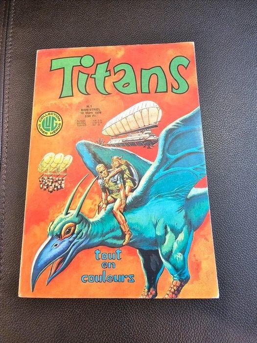 Titans N°1 + N°2 - 2 Tijdschriften - EO - Lug - 1976, Boeken, Stripverhalen