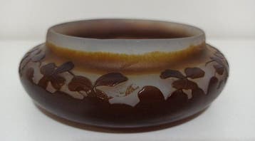 Emile Gallé - Vase - Verre - Vase Coupe