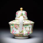 GEEN RESERVE - EEN GROTE ANTIEKE CHINESE ROSE MANDARIN