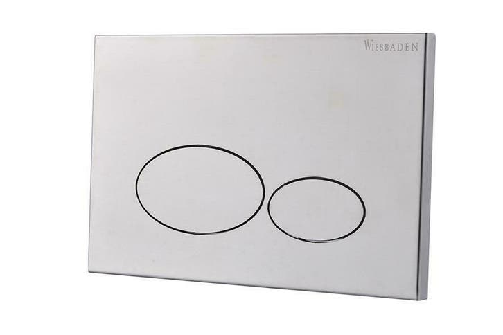 X32 Metal drukplaat voor inbouwreservoir geborsteld staal, Doe-het-zelf en Bouw, Sanitair, Ophalen of Verzenden