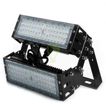 LED Bouwlamp 100W IP65 | Klasse 1 - Exclusief stekker, Doe-het-zelf en Bouw, Bouwverlichting, Verzenden, Nieuw, 50 tot 200 watt