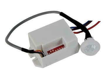 Mini Pir - Bewegings sensor - inbouw - 12 volt, Verzenden, Kabel of Snoer