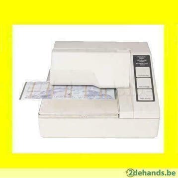 Epson TM-U295 RS-232 Slip Matrix Receipt Printer + Voeding, Computers en Software, Ophalen of Verzenden, Gebruikt, Printer