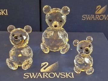 Swarovski - Figurine - Beren familie - Cristal