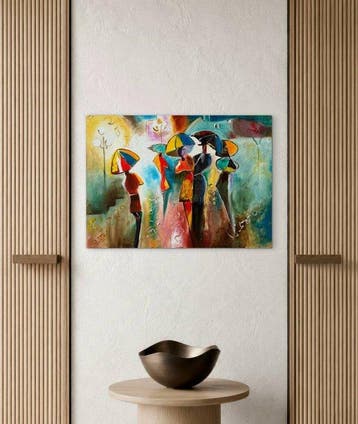 Petrus Tanya (1969) - Bright umbrela dancers