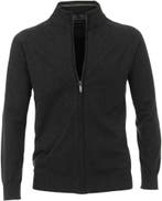 CASAMODA Vest Zip Antraciet maat Maat 52/54 (L) Heren, Kleding | Heren, Verzenden, Nieuw, Maat 52/54 (L), CASAMODA