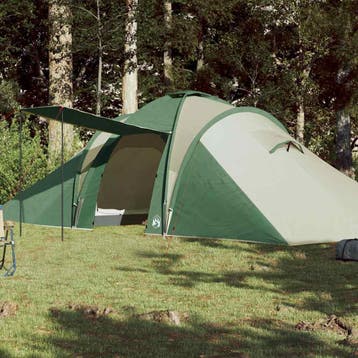 vidaXL Koepeltent 6-persoons waterdicht groen, Verzenden, Nieuw