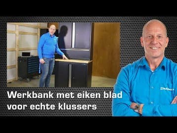 Datona Werkplaatsinrichting PREMIUM met lade- en deurenkast, Doe-het-zelf en Bouw, Ophalen of Verzenden, Nieuw