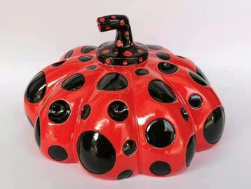 Yayoi Kusama (1929) (after) - Red Pumpkin