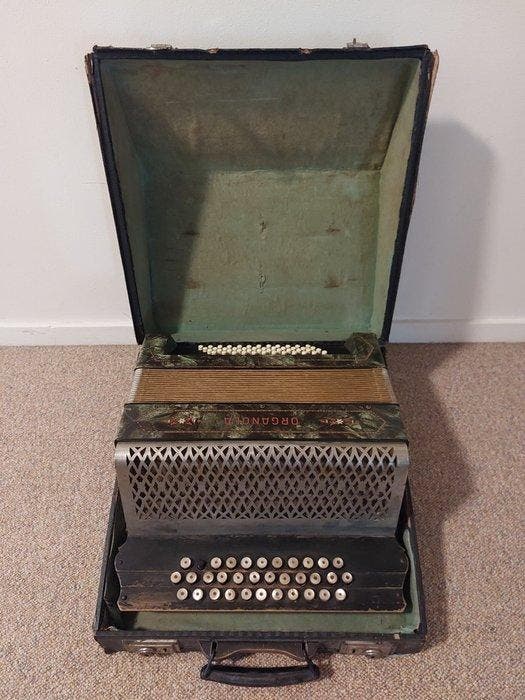 Hohner - Organola Amati 3 - - Knopaccordeon - Duitsland -, Musique & Instruments, Instruments à vent | Flûtes à bec