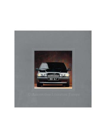 1991 VOLVO 850 GLT BROCHURE NEDERLANDS, Boeken, Nieuw
