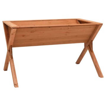 vidaXL Plantenbak 90x55x56 cm vurenhout, Verzenden
