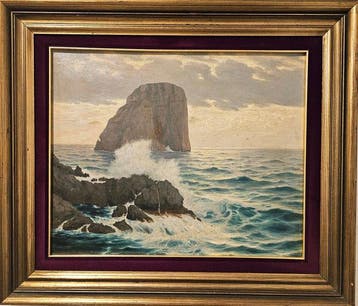 Willem Welters (1881-1972) - Faraglione di Capri