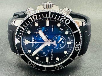 Tissot - Seastar Chronograph - T120.417.170.41.00 - Homme -, Bijoux, Sacs & Beauté, Montres | Hommes