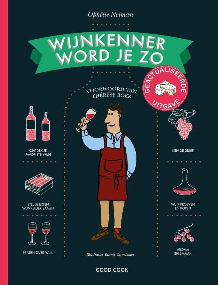 Wijnkenner word je zo 9789461431363 Ophélie Neiman, Boeken, Kookboeken, Zo goed als nieuw, Verzenden