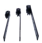 Schuifdeur Hangrol Zwart 60mm, Verzenden, Nieuw