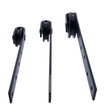 Schuifdeur Hangrol Zwart 60mm, Verzenden, Nieuw
