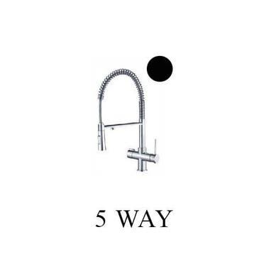 Robinet 5 en 1 SH-503-5 WAY-NOIR, Ophalen of Verzenden, Neuf