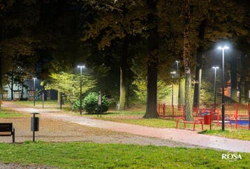 ROSA RING 2 LED 24W > 72W rond LED armatuur voor straat en p, Verzenden