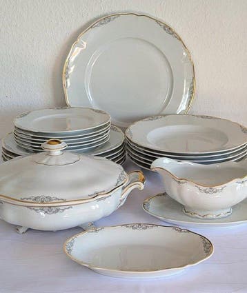 Hutschenreuther - Service de table pour 6 personnes (22) -