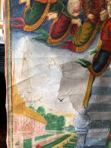 Afdaling van de Boeddha uit de Tvatisa-hemel (Phra Bot –