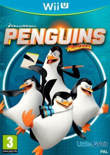 Dreamworks Penguins of Madagascar (Wii U Games), Consoles de jeu & Jeux vidéo, Ophalen of Verzenden
