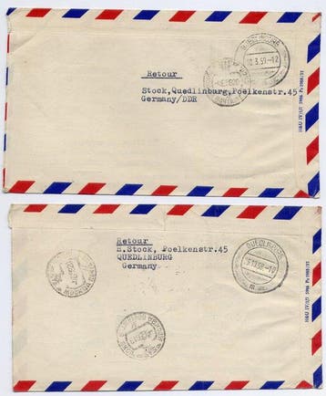 Verenigde Naties - New York 1958/1958 - Een lot van 2, Gestempeld