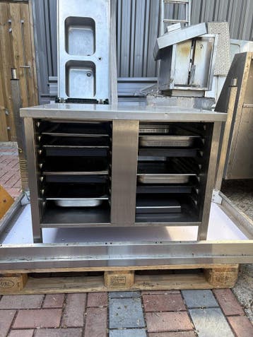 RVS Onderstel Rational oven met Bakken 85 x 73 x 71cm (B x D, Ophalen of Verzenden, Nieuw in verpakking