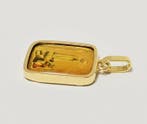 Pendentif - 18 carats Or jaune - Vierge de Fatima