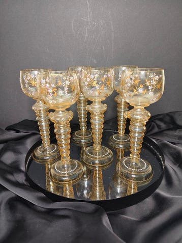 Fritz Heckert - Wijnglas (6) - Glas